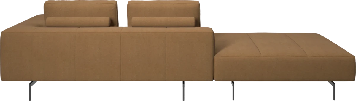 Amsterdam sofa with footstool on left side