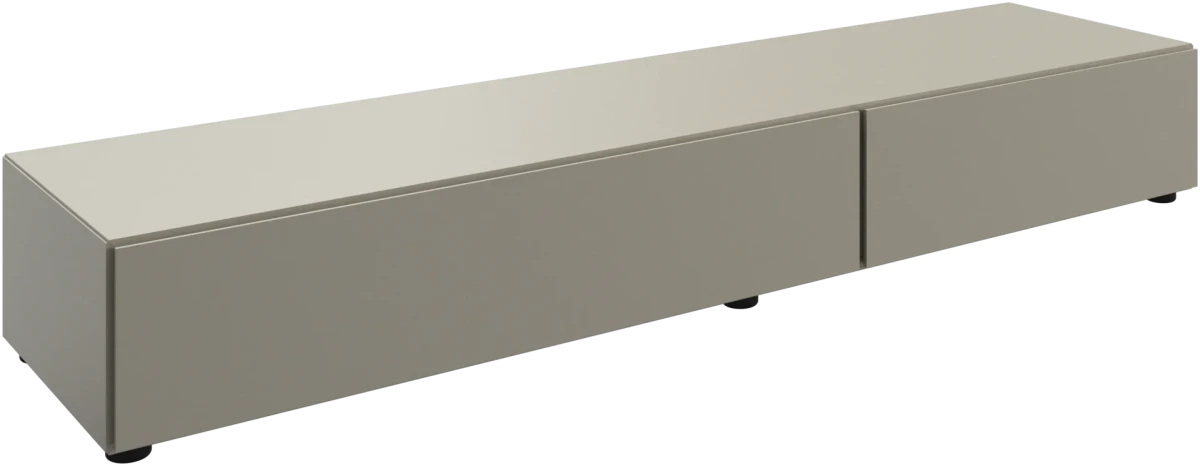 Lugano base cabinet with drawer and drop down door oak