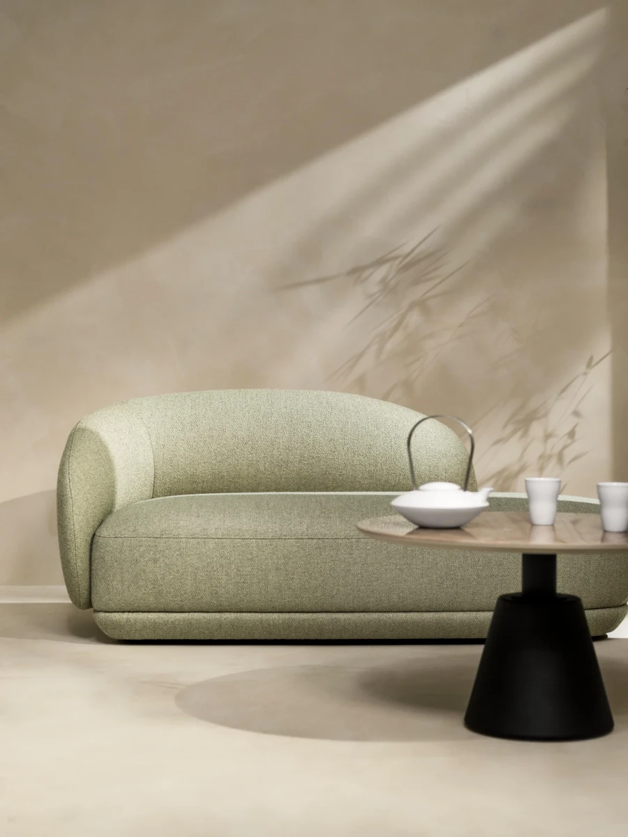 Bolzano, chaise longue sofa right