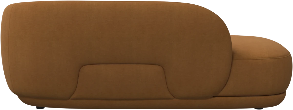 Bolzano, chaise longue sofa right