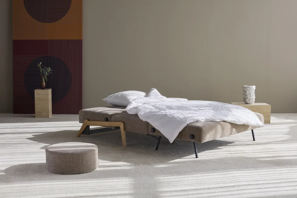 Cubed 160 Wood Sofa Bed