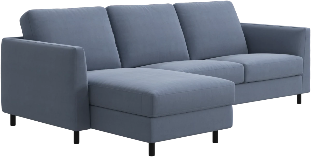 Indivi sofa with chaise longue left