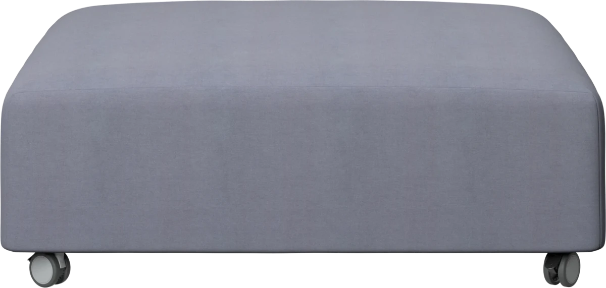 Hampton footstool on wheels