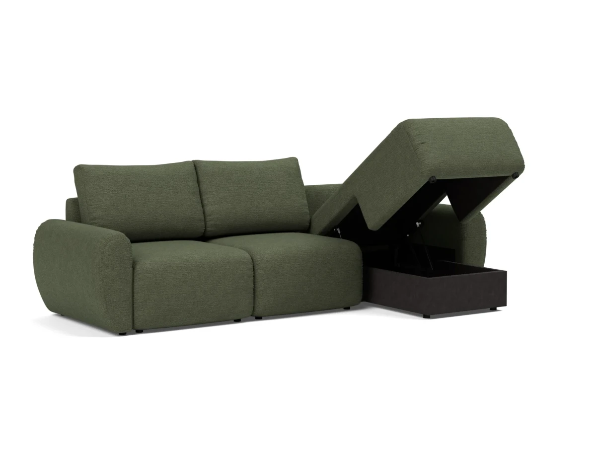 Norum Sofa Bed Chaise With Curve Arms