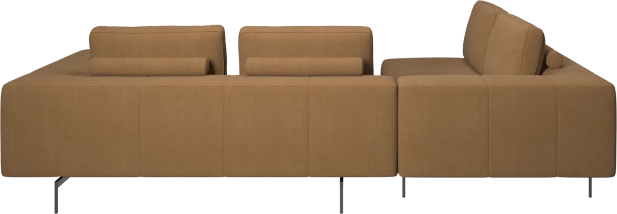 Amsterdam corner sofa with lounging unit
