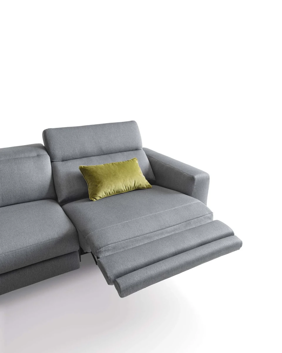 Gareth — Recliner sofa with adjustable headrests and a clean, modern design.