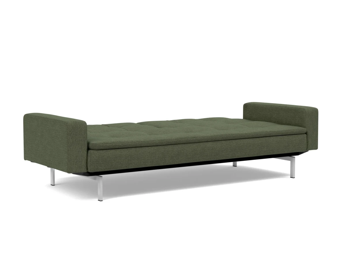 Dublexo Chrome Sofa Bed With Arms