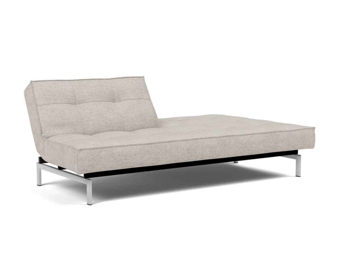 Splitback Chrome Sofa Bed