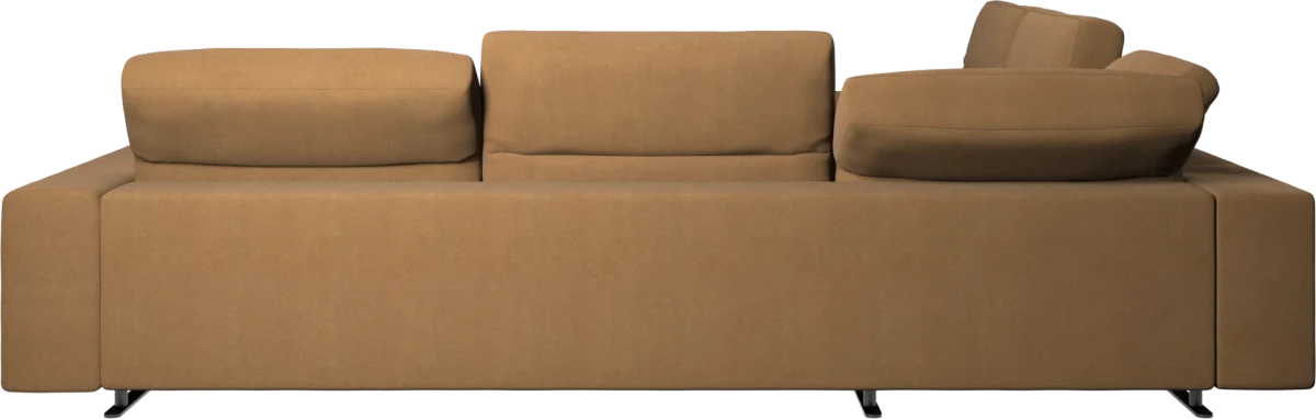 Hampton corner sofa with adjustable back and storage