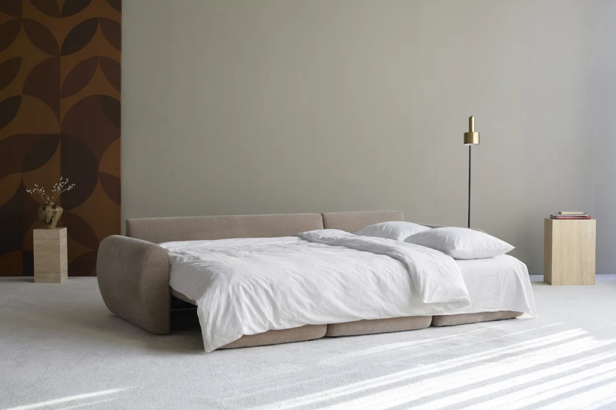 Norum Sofa Bed Chaise With Curve Arms