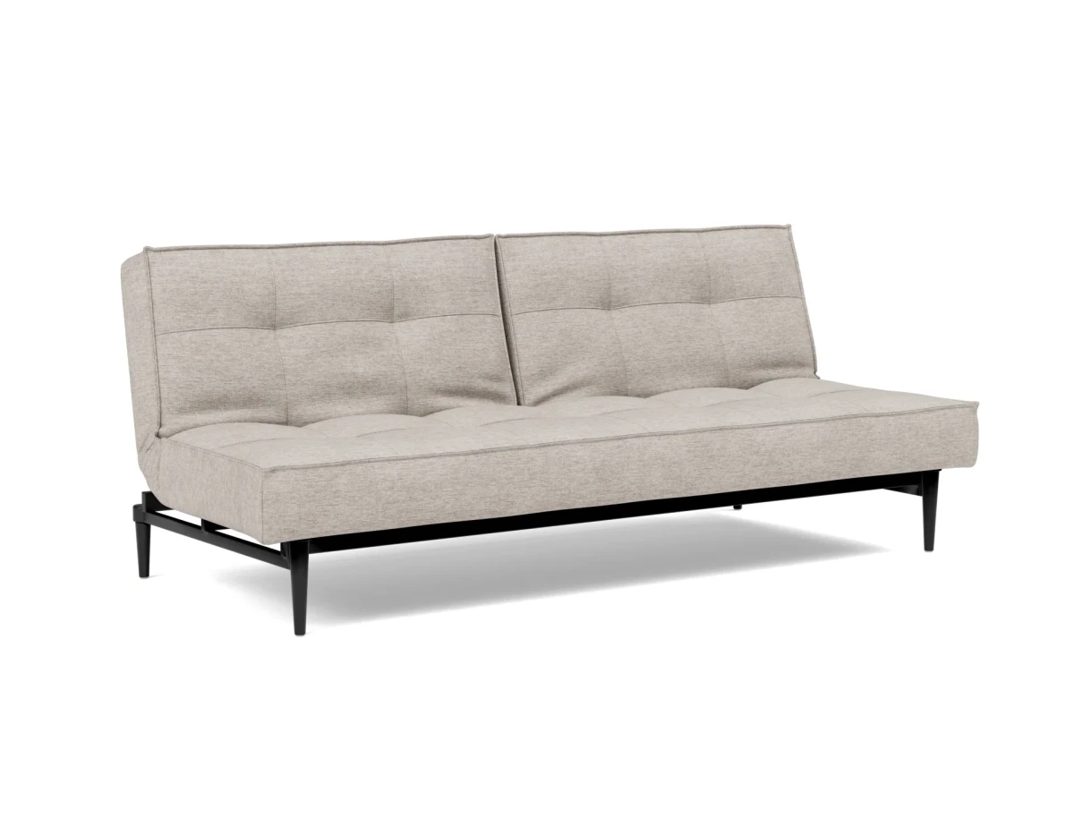 Splitback Styletto Sofa Bed Black Wood