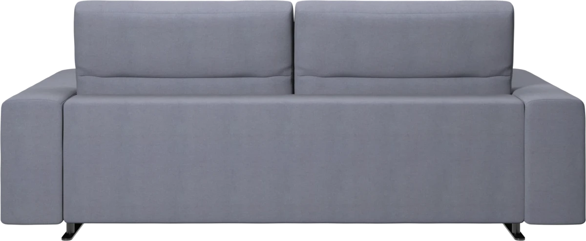 Hampton sofa with adjustable back and storage on the right side