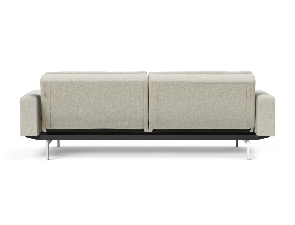 Dublexo Chrome Sofa Bed With Arms