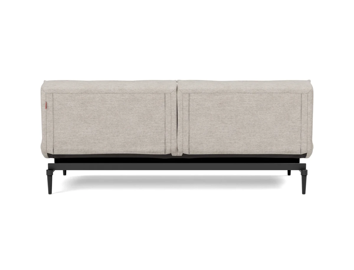 Splitback Styletto Sofa Bed Black Wood