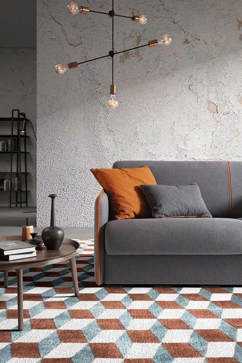 Madeira — Sofa bed with storage chaise lounge.