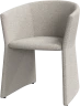 Volterra dining chair with armrest