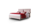 Primrose — Space-saving bed with a headboard featuring large padded cushions secured with buckles.