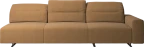 Hampton sofa with adjustable back and storage on the right side