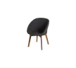 Peacock chair w/teak legs