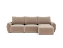 Norum Sofa Bed Chaise With Curve Arms