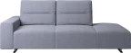 Hampton sofa with adjustable back and lounging unit left side