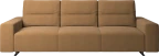 Hampton sofa with adjustable back and storage on the right side