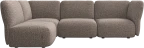 Paraggi corner sofa left