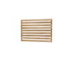 Drop teak wall single module