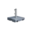 Parasol base w/wheel