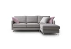 Mimas — Space-saving sofa with varying backrest heights and asymmetrical corner seating.