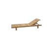 Vista sunbed, stackable