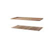 Level coffee table rect. table top set (2 pcs.)