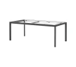 Drop dining table base w/120 cm extension