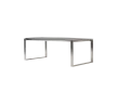 Edge dining table base w/120 cm extension