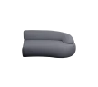 Mellow sofa module left w/long backrest