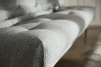 Colpus Black Sofa Bed Nordic Mattress Soft Spring