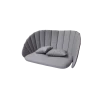Peacock 2-seater sofa cushion set