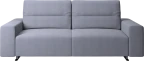 Hampton sofa with adjustable back and storage on the right side