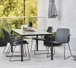 Vision armchair, stackable