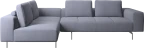 Amsterdam corner sofa with lounging unit