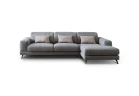 Harvey — Rounded sofa with extendable seats and adjustable headrests.