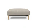 Malloy Wood Ottoman