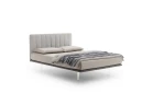 Celine — Space-saving design bed with a vertically padded headboard.