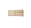 Drop teak wall