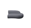 Mellow sofa module left w/short backrest