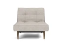 Splitback Styletto Chair Dark Wood