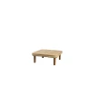 Arch coffee table w/teak table top