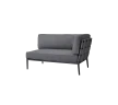 Conic 2-seater sofa left module