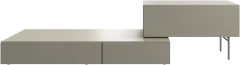 Lugano wall system with drop down doors and drawer