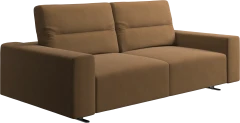 Hampton sofa with adjustable back and storage on the right side